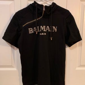 Balmain Hooded T-Shirt